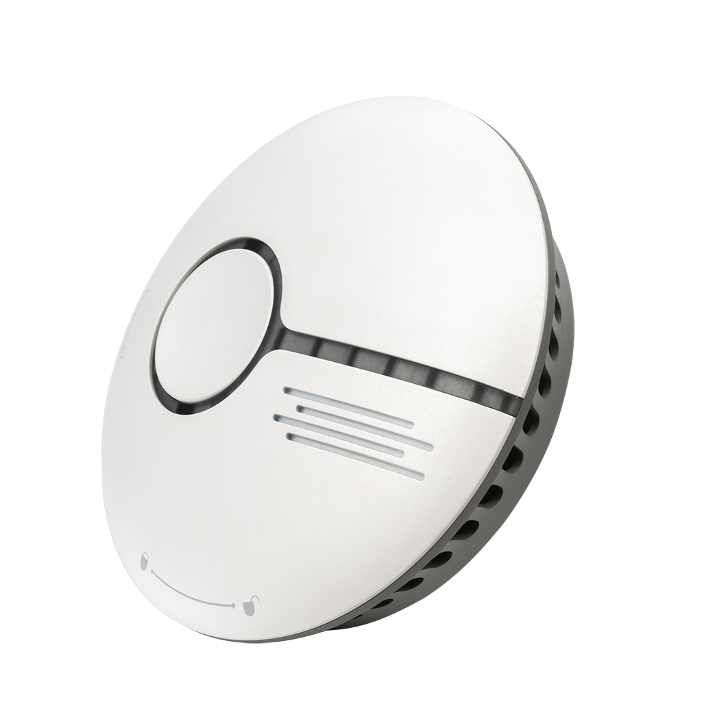 Tuya Smoke Detector Quickly Detects Smoke or Fire with BBSMART Heat and Impact Housing