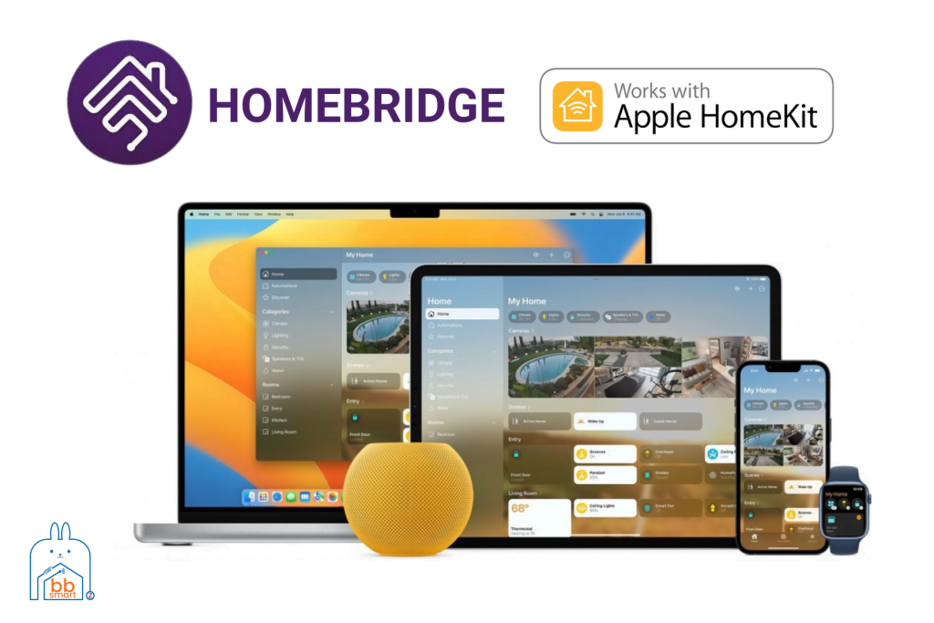 HomeBridge với hệ thống nhà thông minh Apple Homekit