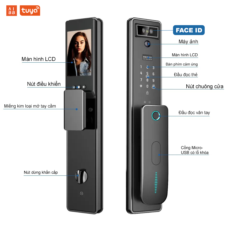 Smart Door Lock Opens With Face ID