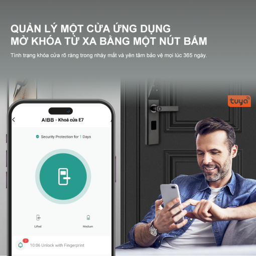 Khoá cửa thông minh tạo ngữ cảnh