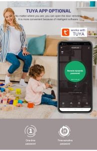 khóa cửa vân tay điêu khiển qua app