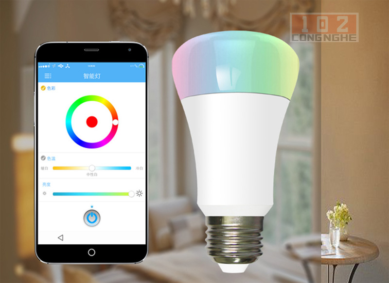 Bóng đèn thông minh (smart light) là gì? Có nên mua đèn thông minh không? 11 bong den thong minh wifi 0